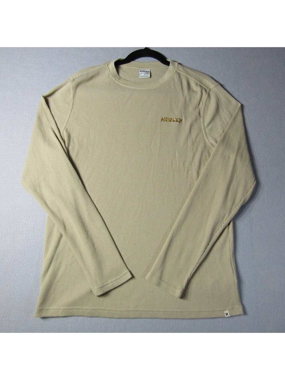 NWT Hurley Islander Thermal LS Shirt Men's M Hazelnut